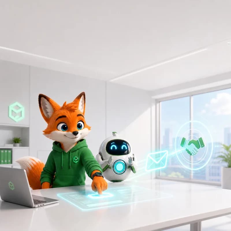 Pax ตรวจกล่องอีเมลที่ยุ่งในเช้าวันจันทร์ โดยมี Spark ช่วยสนับสนุนในสำนักงานสมัยใหม่