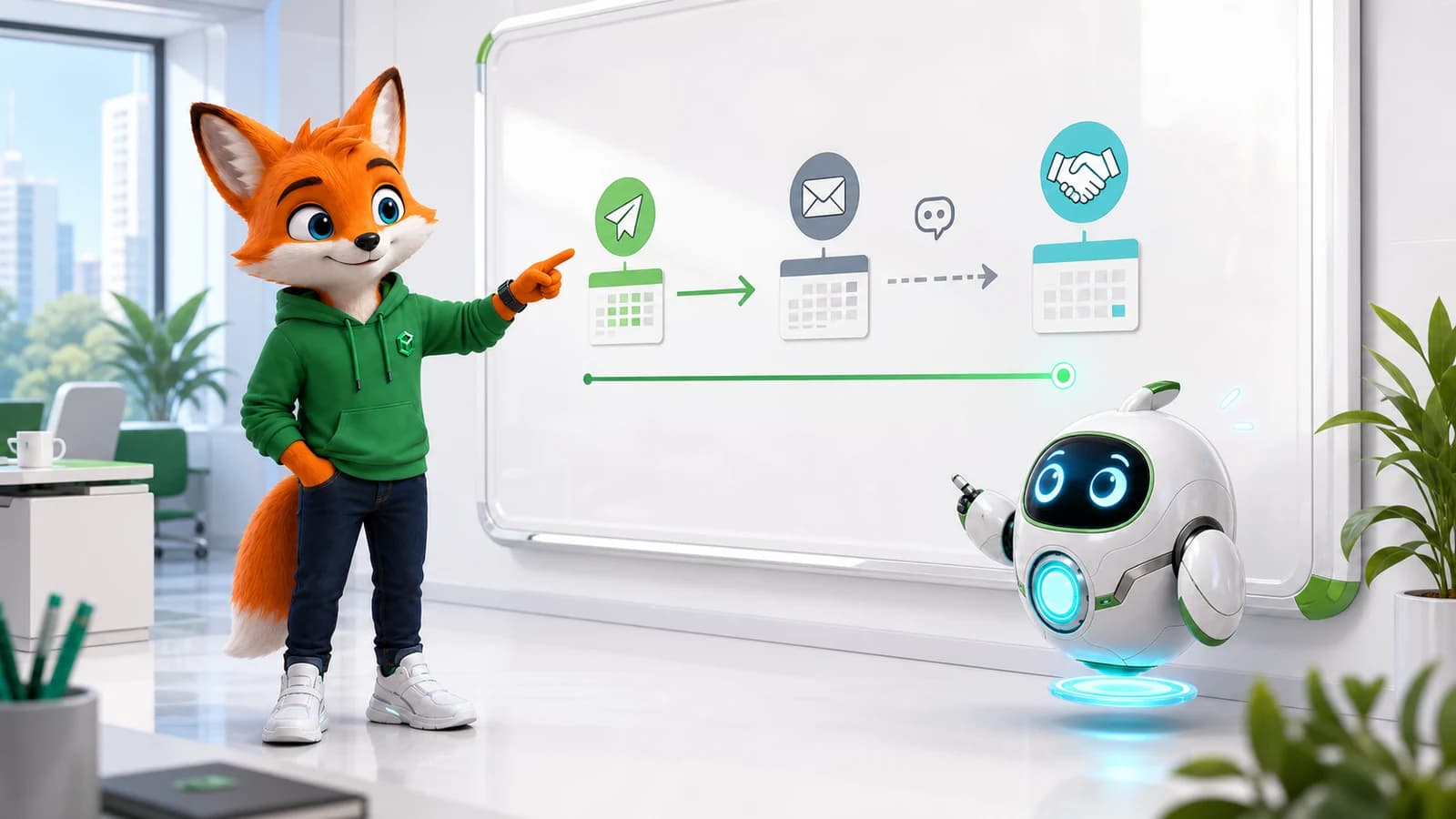 Pax and Spark map the situation behind a customer follow-up.